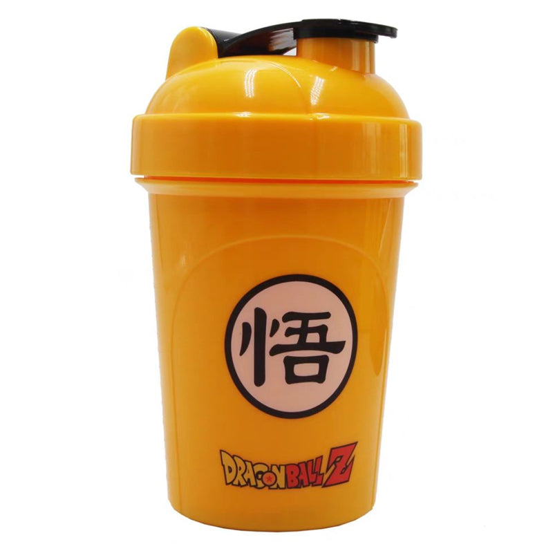 Dragon Ball Sports Fitness Drinking Cup Bottle Anime Portable Whey Protein Powder Box Milkshake Mixing Cup Outdoor Container