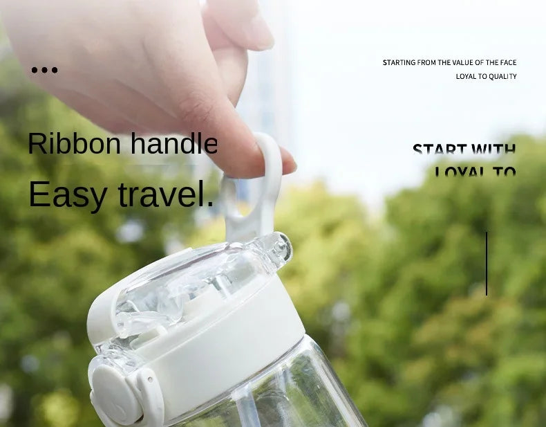 One Piece Luffy Cup Clear Brand High Quality Water Bottle Outdoor Sport Leak Proof Cute Plastic School Water Bottle for Kids New